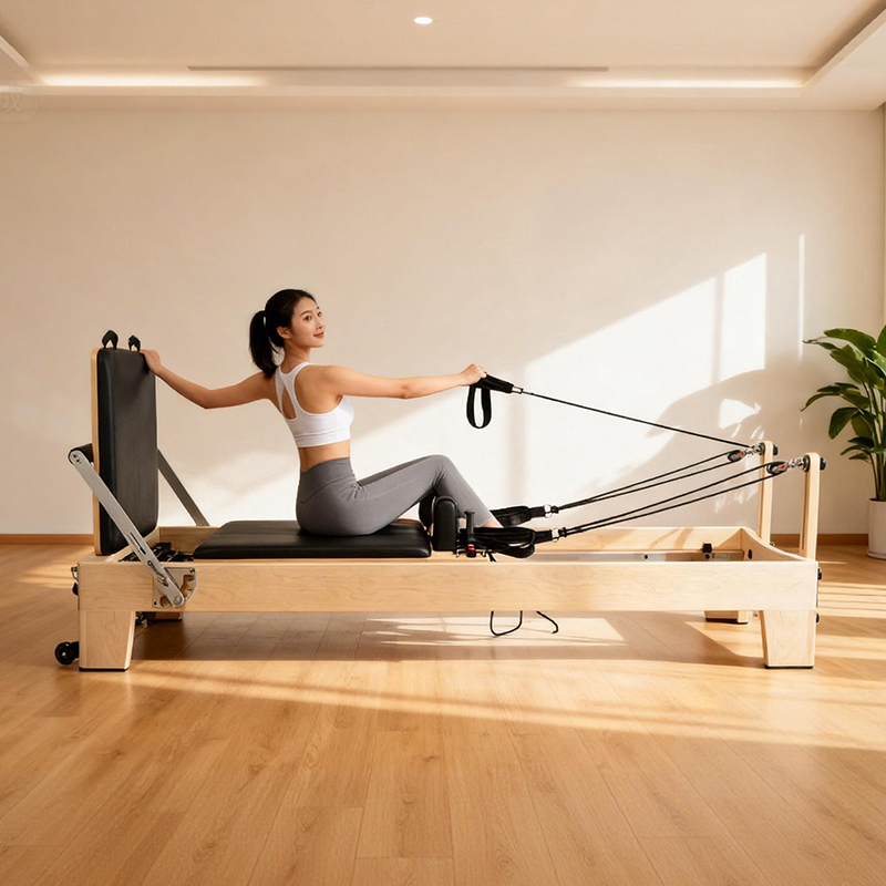 Pilates Reformer Spring - Reformer de Pilates Portátil Ajustável em