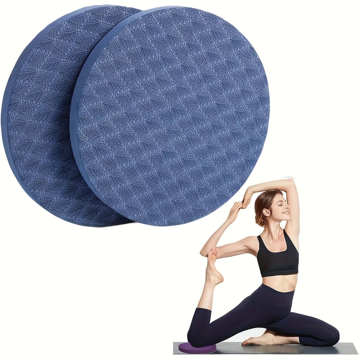 Pilates Yoga For Beginners - Kit com 2 Protetores de Joelho
