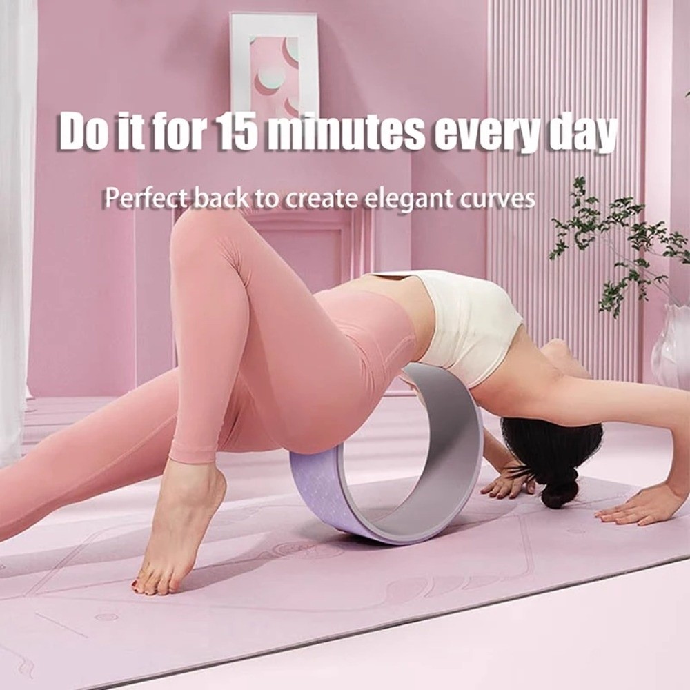 Pilates Yoga Ring - Massagem muscular yoga roda multi-funcional treinamento