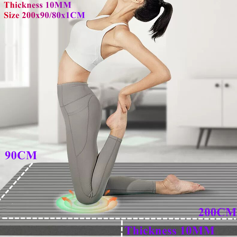 Pilates Yoga For Beginners - Tapete antiderrapante para ioga, 2000x900mm de