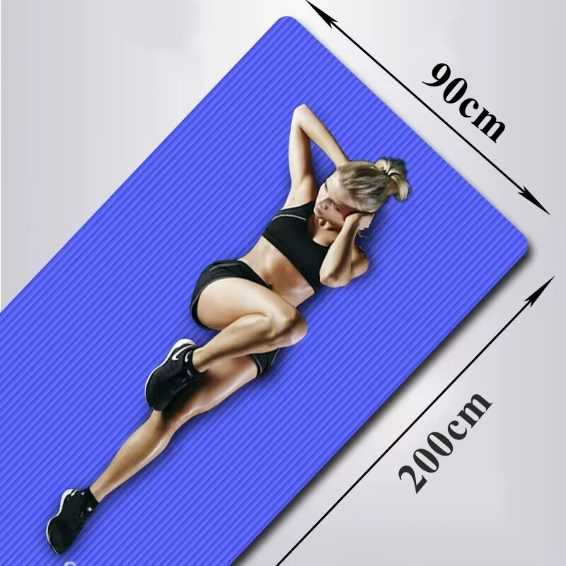 Pilates Yoga For Beginners - Tapete de Yoga para Treinamento 200x90x1cm,