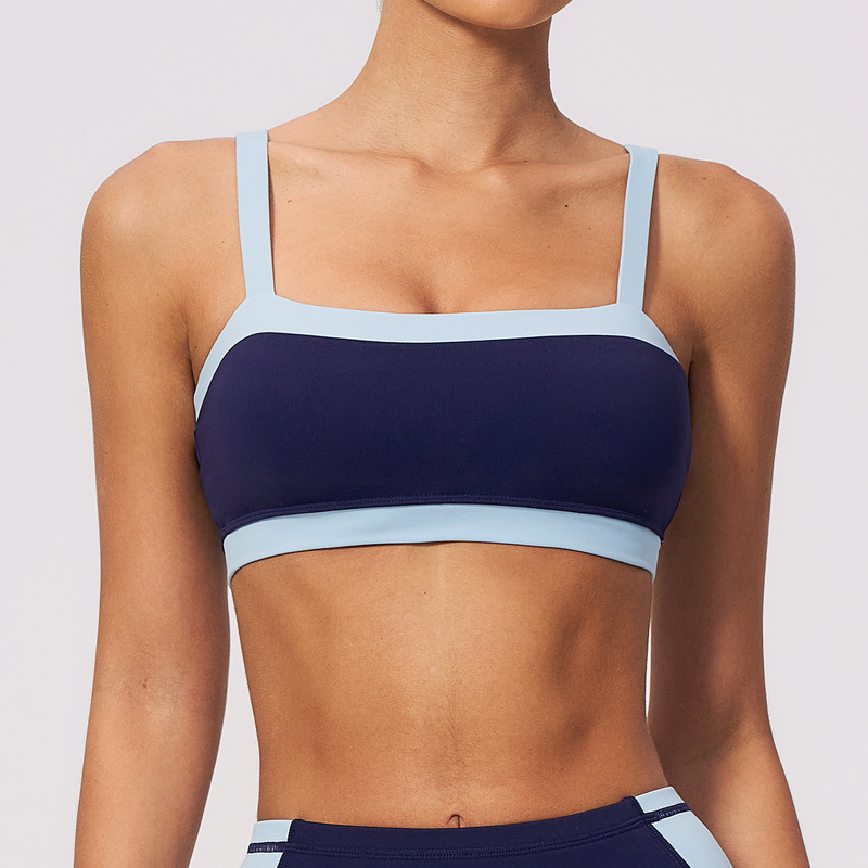 Pilates Yoga Wear - Sutiã Esportivo Nude Feel para Mulheres,