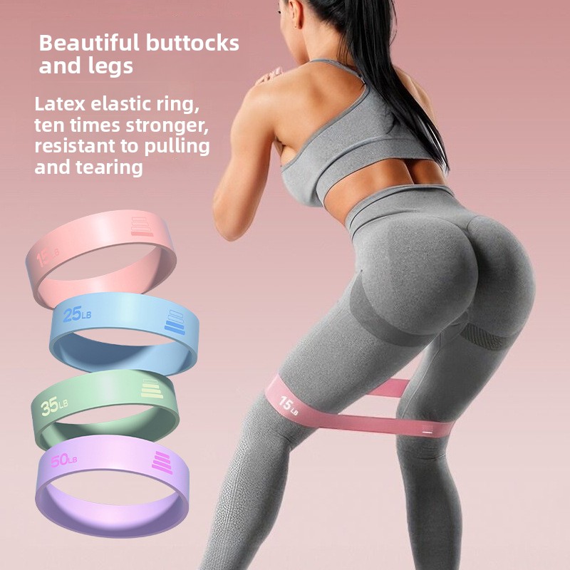 Difference Pilates And Yoga - Anel Elástico de Yoga 15LB-50LB, Bandas