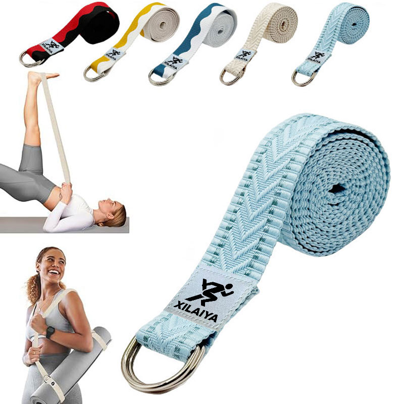 Pilates Yoga Matte - Alça Ajustável Antiderrapante, Adequada para Yoga,