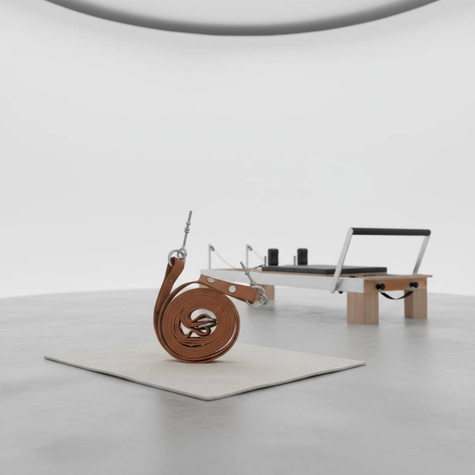 Pilates & Yoga Studio Alineacion - Faixa Dupla Reformer para Pilates: Confortável,