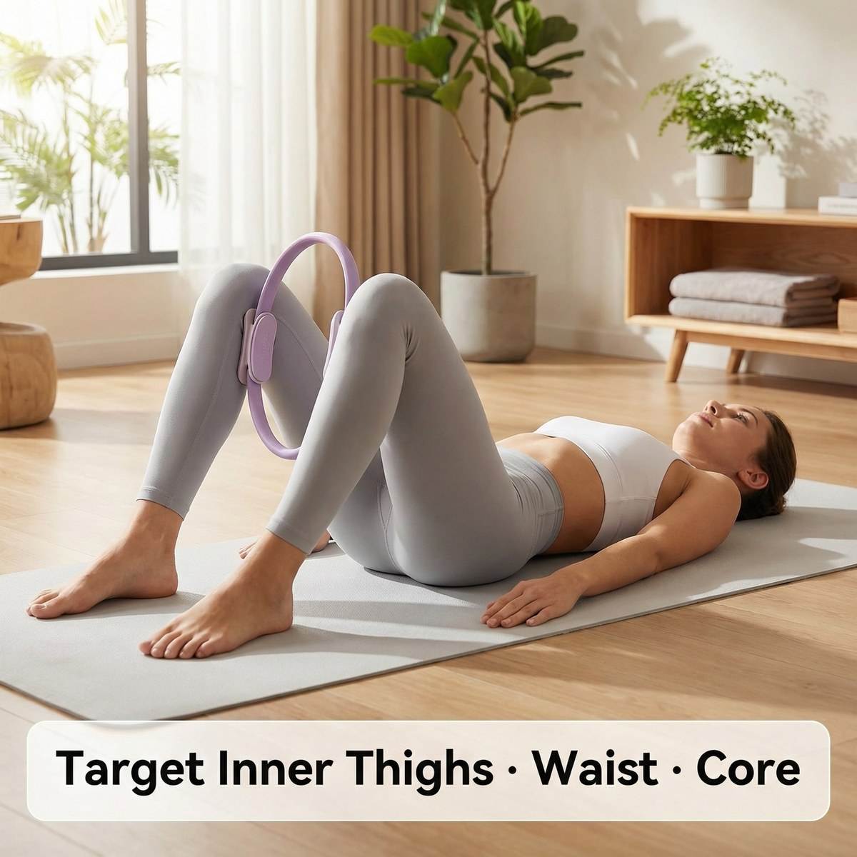 Pilates Yoga Ring - Anel de Pilates de 38cm, Círculo
