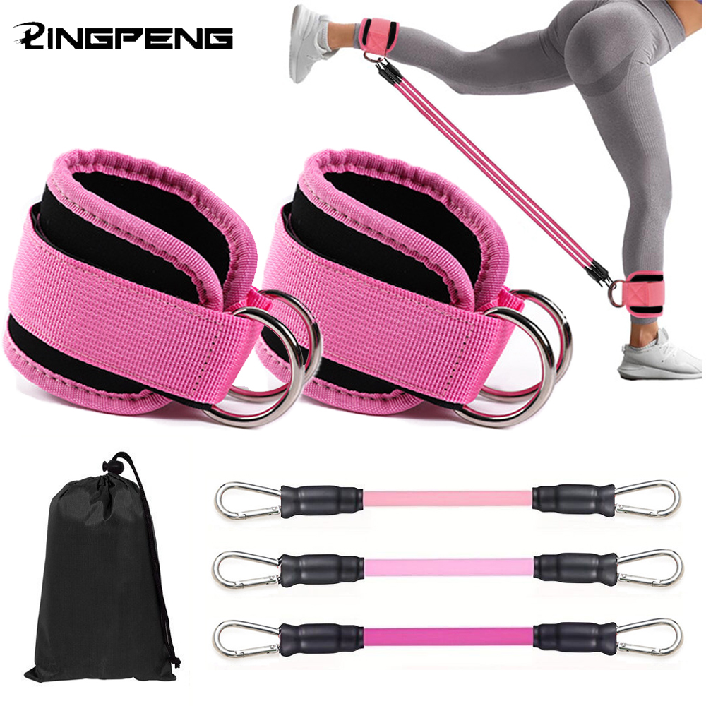 Correias de tornozelo faixas d - Pilates Ankle Strap avaliação e preço