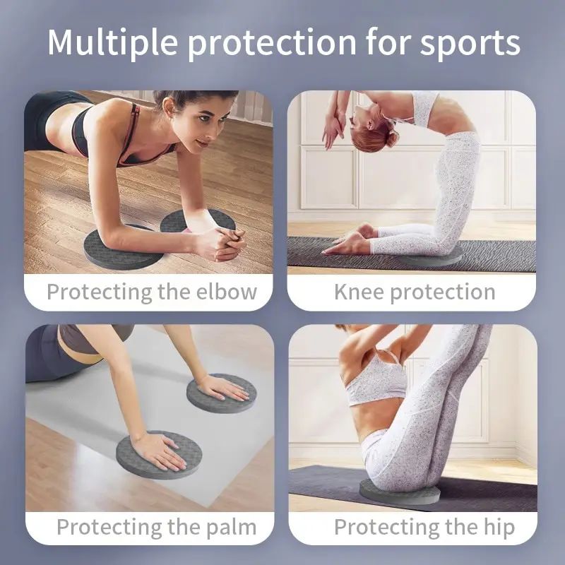 Kit com 2 Protetores de Joelho - Pilates Yoga For Beginners avaliação e preço