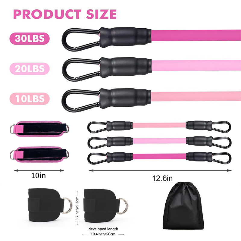 Bandas De Resistência Com Cint - Pilates Ankle Strap avaliação e preço