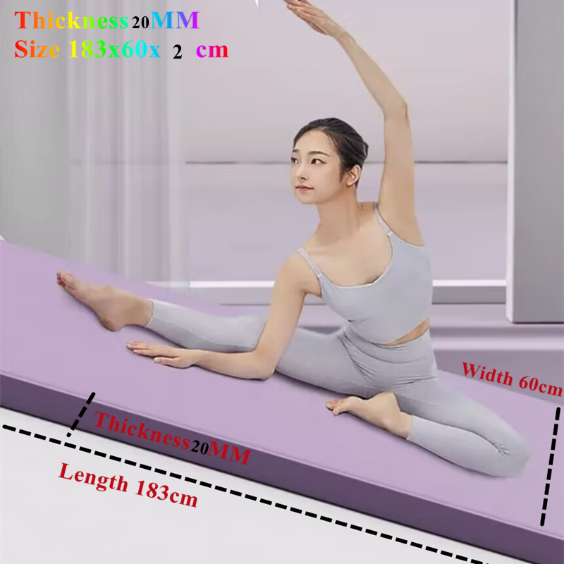 Tapete de yoga antiderrapante, - Pilates Yoga Matte avaliação e preço