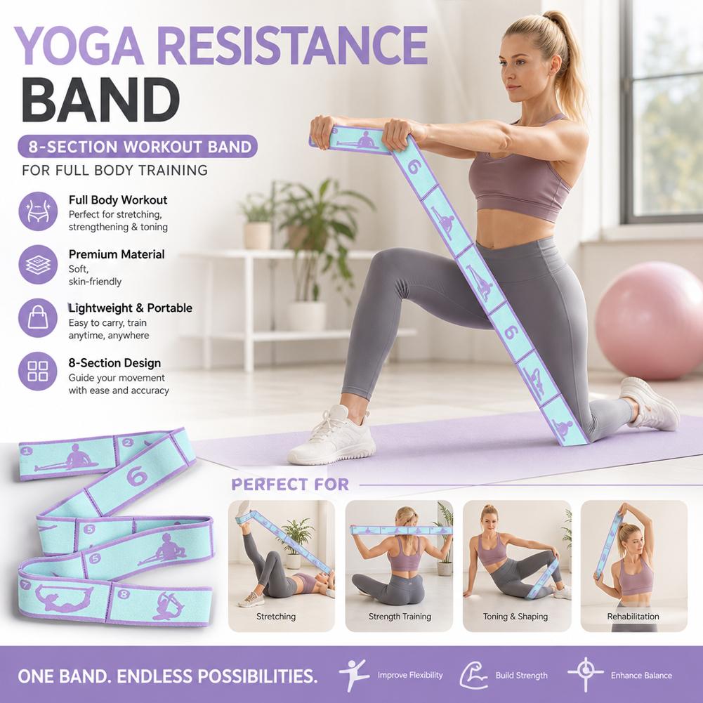 Faixa de Resistência para Yoga - Pilates Yoga For Beginners avaliação e preço