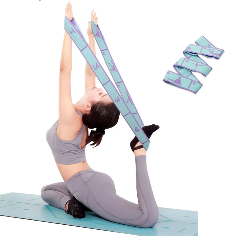 Elástico yoga resistência band - Pilates Yoga For Beginners avaliação e preço