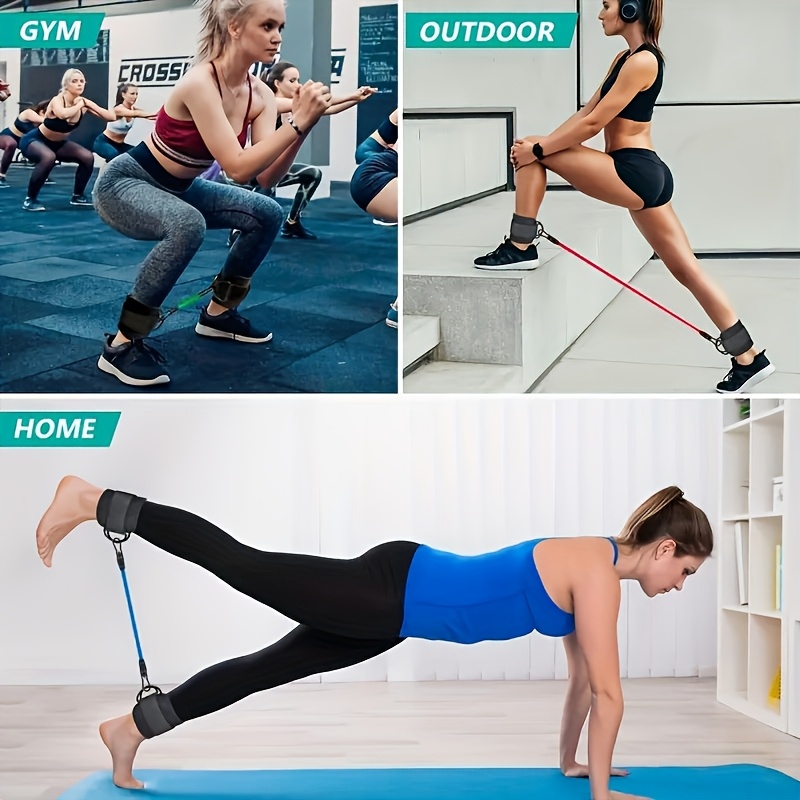 5 faixas de resistência do tor - Pilates Ankle Strap avaliação e preço