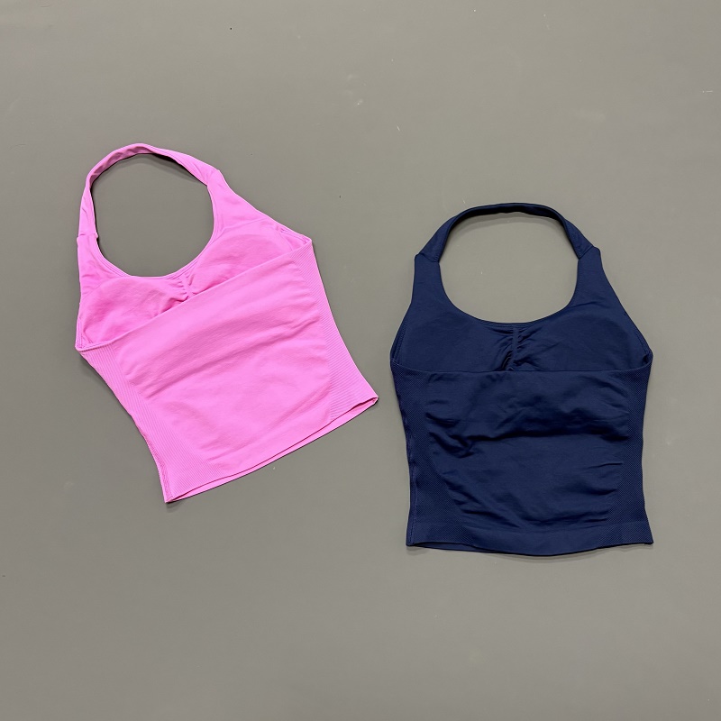 Top Esportivo Feminino com Alç - Yoga Strap Cotton avaliação e preço
