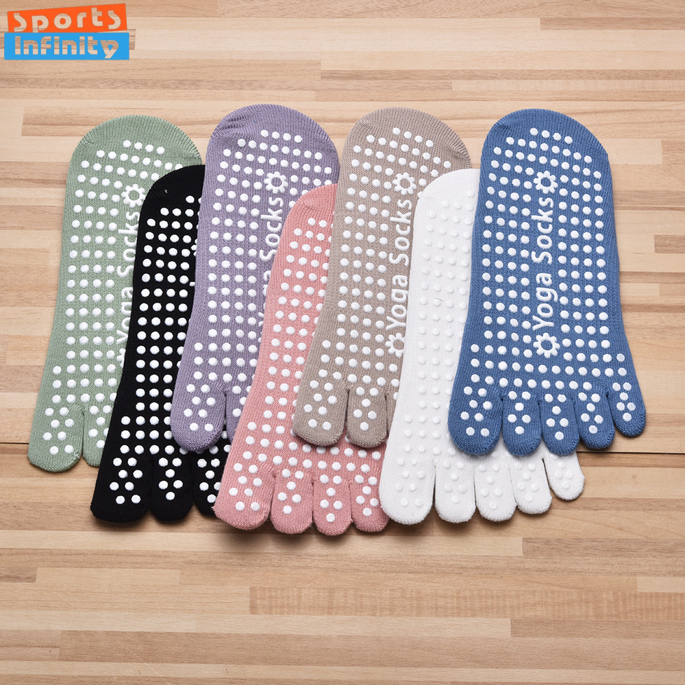 Meias de Yoga Antiderrapantes  - Yoga Strap Cotton avaliação e preço