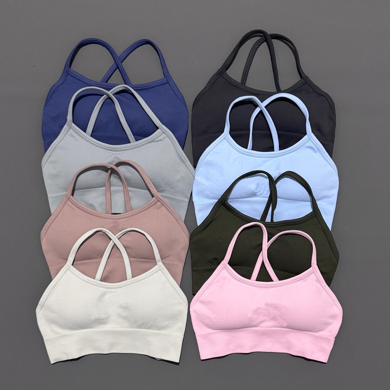 Histello sutiã esportivo sem c - Yoga Strap Cotton avaliação e preço