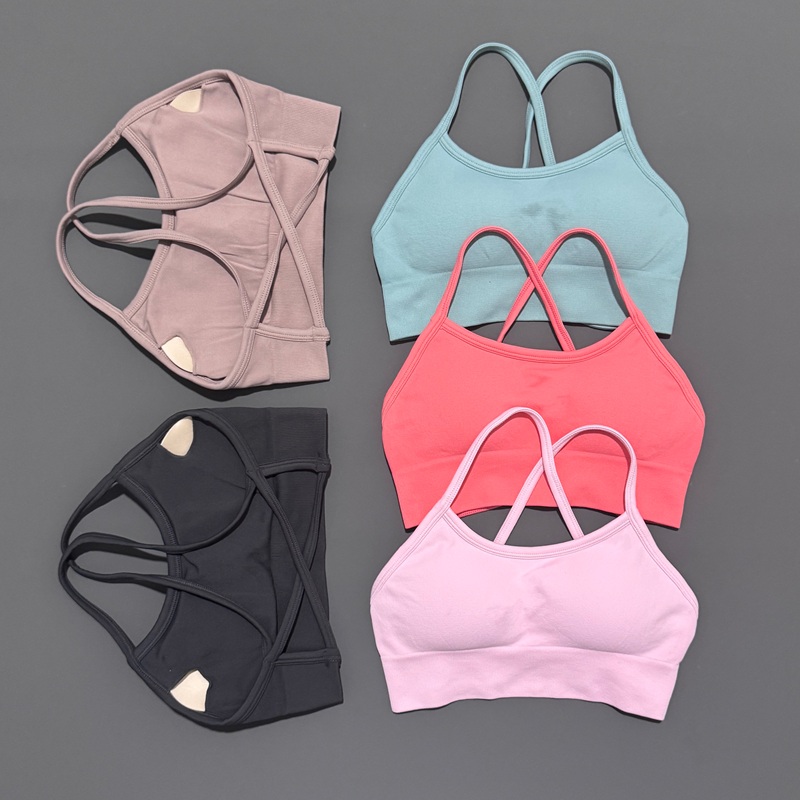 Histello sutiã esportivo sem c - Yoga Strap Cotton avaliação e preço