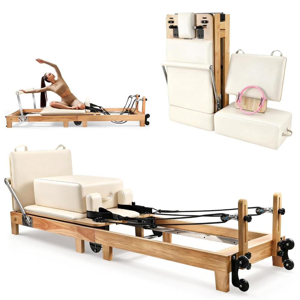 Reformer de Pilates Dobrável d - Pilates Reformer Spring avaliação e preço
