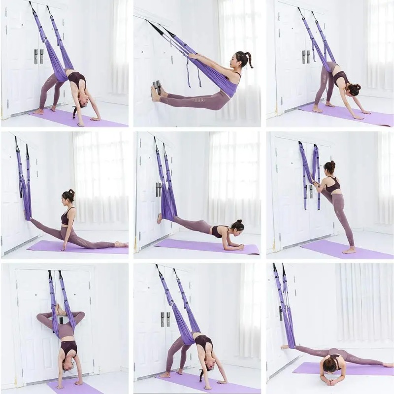 Conjunto de Rede de Yoga Aéreo - Pilates Yoga Body avaliação e preço