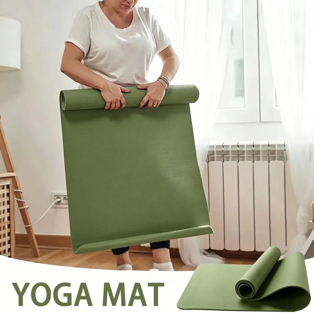 Tapete de ioga grosso antiderr - Pilates Yoga Matte avaliação e preço