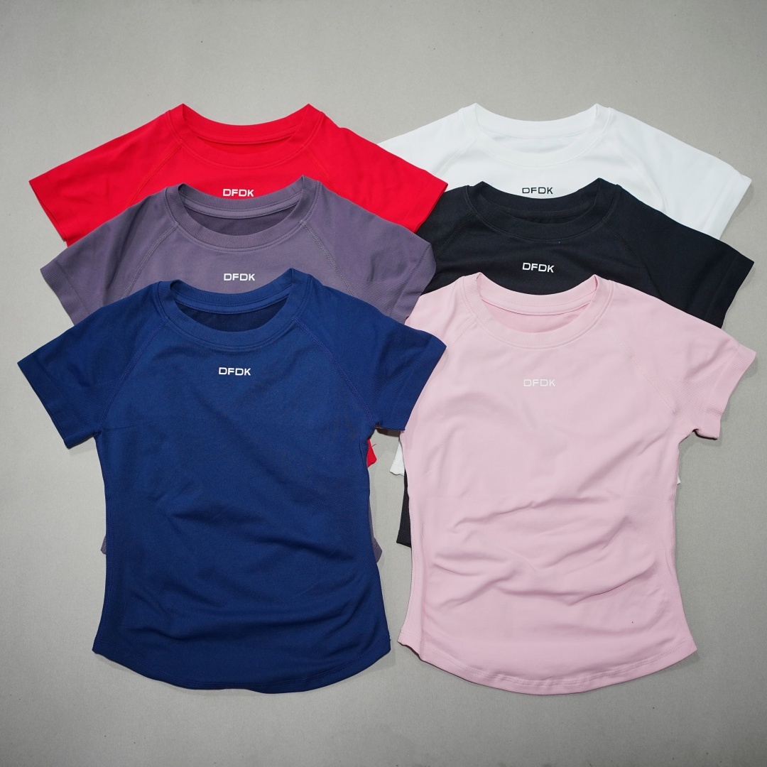 DFDK Camiseta esportiva femini - Yoga Strap Cotton avaliação e preço