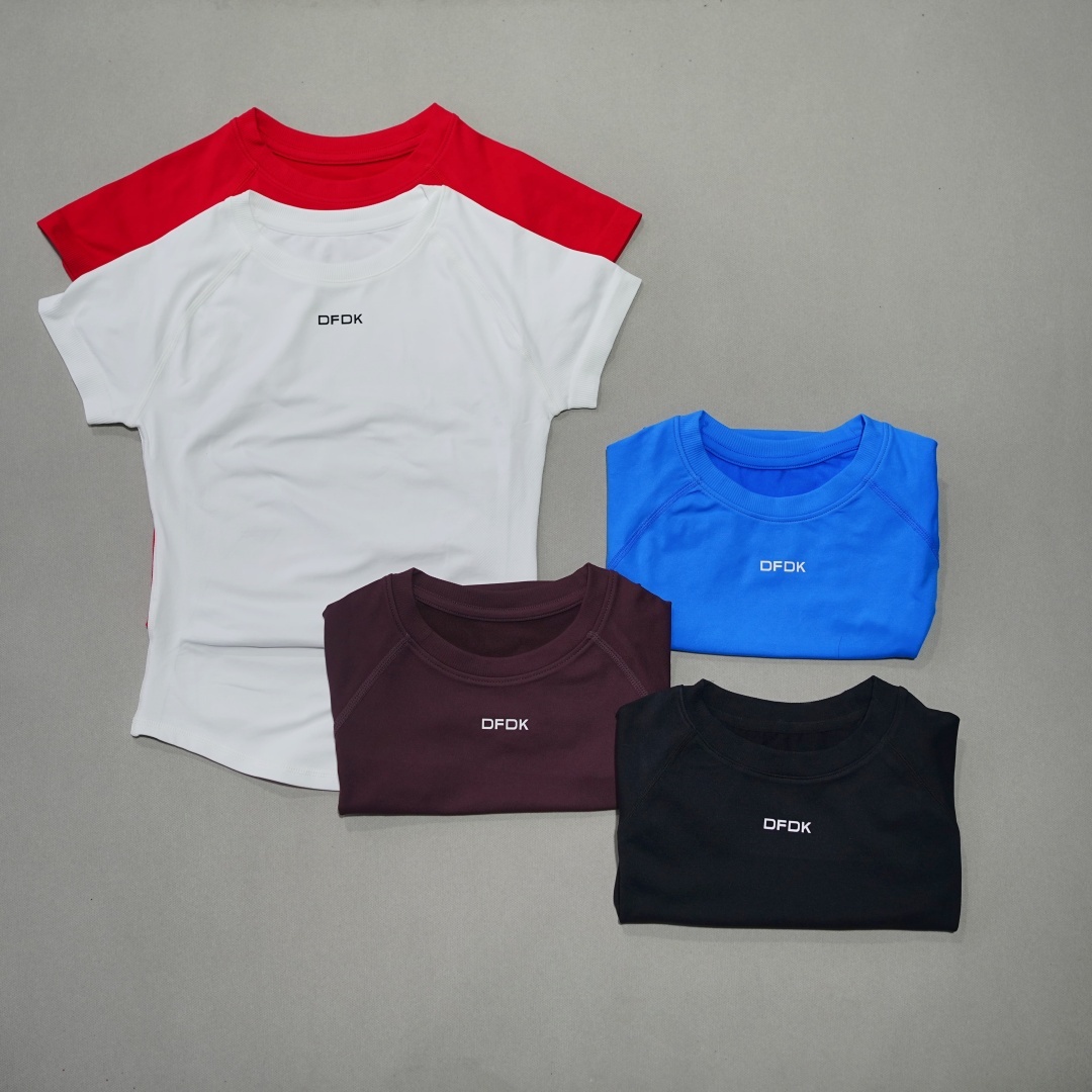 DFDK Camiseta esportiva femini - Yoga Strap Cotton avaliação e preço