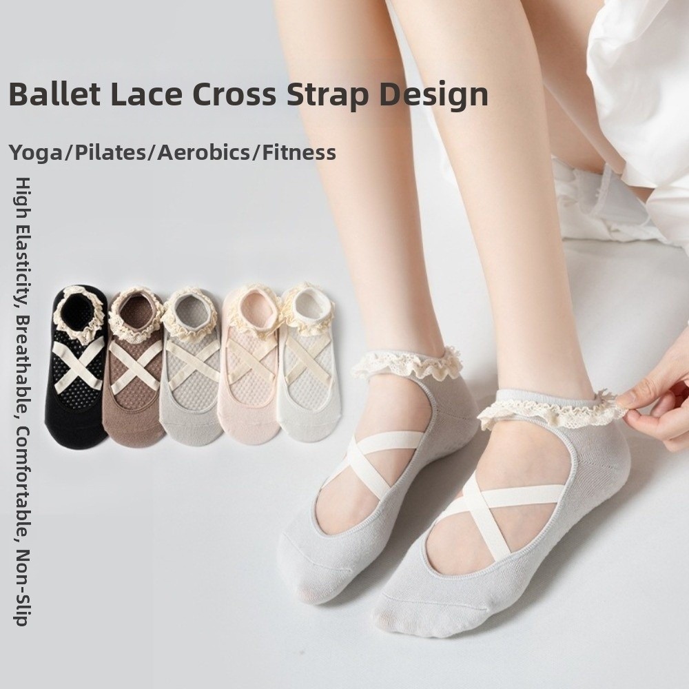 Novas meias antiderrapantes pa - Pilates Ankle Strap avaliação e preço